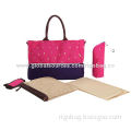 Fashionable Mummy Bags (Material 600D, Size 40x29x18cm, MOQ 1,000PCS)